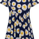 Tencole Womens Short Sleeve Summer Tunic Tops for Leggings Loose Fit Hide Belly Shirts Empire Waist Casual Tops